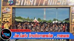 Tumbuhkan Budaya Sehat, Polda Papua Tengah Gelar Bhayangkara Fun Run 5K