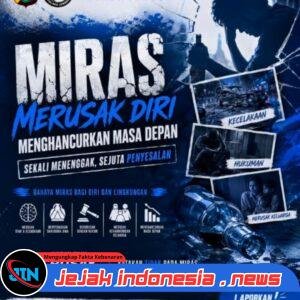 Satresnarkoba Polres Jember Gencarkan Kampanye Bahaya Miras, IPTU Bagus Dwi Setyawan: Jangan Korbankan Masa Depan karena Sesaat Kenikmatan