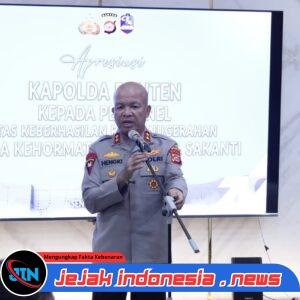 *Di Balik Penghargaan Nugraha Sakanti, Kapolda Banten Apresiasi Dedikasi Seluruh Personel*