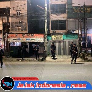 Patroli Brimob Polda Sumut Sisir Titik Rawan di Medan, Antisipasi Geng Motor dan Kejahatan Jalanan