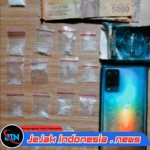 *Sat Narkoba Polres Pelabuhan Belawan Tangkap Dua Pengedar Shabu di Medan Marelan*