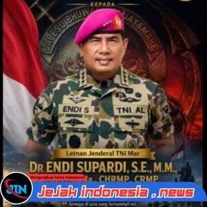 Selamet Solichin Sampaikan Ucapan Selamat Ulang Tahun kepada Panglima Korps Marinir Letjen TNI (Mar) Dr. Endi Supardi, Apresiasi Pengabdian Korps Marinir untuk NKRI