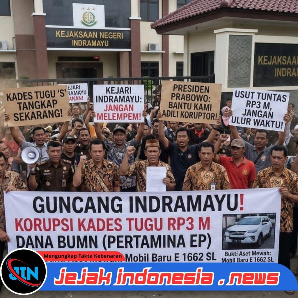 Guncang Indramayu! Oknum Kades Tugu Diduga Tilap Dana BUMN Rp3 Miliar, Warga: Siap Mengadu ke Presiden Prabowo!