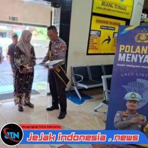 Bangun Kepercayaan Publik, Satlantas Polres Jember Perkuat Layanan Transparan Lewat Program “Polantas Menyapa”