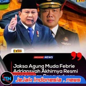 Prabowo Dikabarkan Teken Pengunduran Diri Febrie Adriansyah, Publik Desak Pengusutan Dugaan TPPU Batu Bara Tak Berhenti di Satu Nama