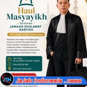 Mari Bersama Hadiri Haul Masyayikh 19 Juli 2026, Anggi Ajak Masyarakat Menjemput Ridha Dan Keberkahan Allah SWT
