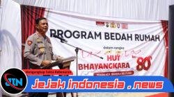 *Kapolda Babel Resmikan Bedah Rumah Korban Kebakaran di Bangka Barat*