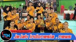 *Torehkan Prestasi Gemilang, PS Bhayangkara Polda Babel Sabet Juara Umum Bupati Cup 1 Bangka Tengah*
