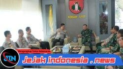 Kapolda Kalteng Perkuat Soliditas TNI-Polri Lewat Silaturahmi dengan Pangdam XXII Tambun Bungai