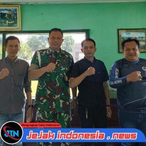 Media Online dan Dansubdenpom V/3-2 Jember Pererat Silaturahmi, Perkuat Sinergitas untuk Membangun Informasi yang Positif