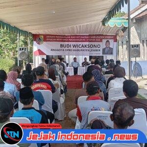 Budi Wicaksono Pastikan Aspirasi Warga Pecoro Masuk Pembahasan DPRD Jember
