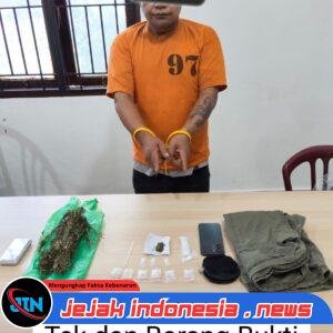 Simpan Sabu dan Ganja di Dua Lokasi, Petani di Karo Ditangkap Satresnarkoba