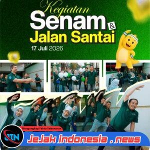 BPR Syariah Annisa Mukti Tingkatkan Edukasi dan Literasi Keuangan Lewat Senam Sehat dan Jalan Santai 