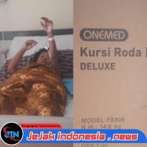 Kepedulian RSUD Blambangan: Astutik Penderita Tumor Dipulangkan, Dapat Bantuan Kursi Roda dan Layanan Ambulans