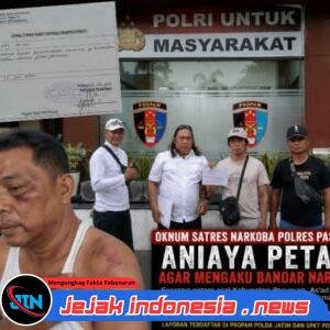 Diduga Dianiaya Oknum Satres Narkoba Polres Pasuruan, Petani Mengaku Dipaksa Jadi Bandar Sabu dan Kehilangan Uang Rp14,2 Juta