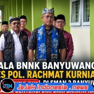Kepala BNNK Banyuwangi Kombes Pol. Rachmat Kurniawan Menjadi Pembina Apel di SMAN 2 Banyuwangi, Ajak Pelajar Bentengi Diri dari Bahaya Narkoba