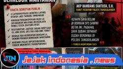 Kanit Reskrim Polsek Tanggulangin Sidoarjo Disorot, Marwah Polisi Dibawah Naungan Oknum Preman Berkedok Wartawan