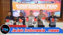 Polres Probolinggo Kota Amankan 5 Tersangka Pelempar Bondet di Mayangan