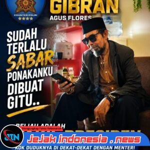 Agus Flores Murka! Soroti Penempatan Wapres Gibran: “Jangan Rendahkan Martabat Konstitusi Republik Indonesia”