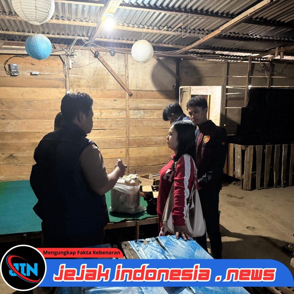 Gelar Ops Pekat Dini Hari, Satreskrim Polres Padang Lawas Razia Cafe Tanjung Baringin dan Menyita Puluhan Botol Miras
