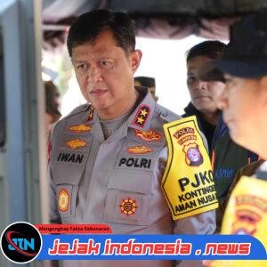 Kapolda dan Gubernur Kalteng Tinjau Posko Karhutla di Tumbang Nusa