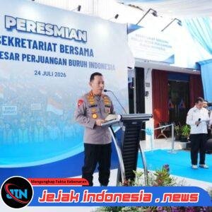 Resmikan Sekretariat Bersama Koalisi Buruh, Kapolri: Saya di Garda Terdepan Perjuangkan Hak Buruh!