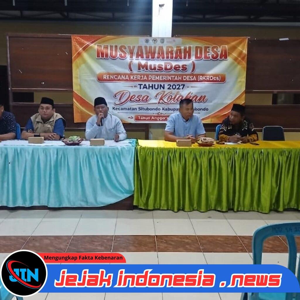 Anggaran Terkepras Bukan Halangan, Kades Saiful Iman Dorong Gotong Royong Dan Kebersamaan Di MusDes RKPDes Kotakan 2027