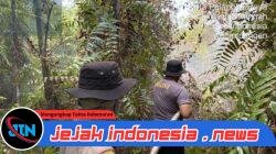 Cegah Api Kembali Membara, Personel Dirsamapta Lakukan Pembasahan Lahan di Kalampangan