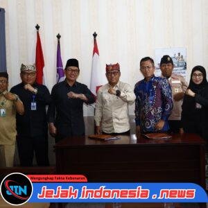 BNNK Banyuwangi dan Kwarcab Banyuwangi Teken PKS Penguatan Saka Pramuka Anti Narkoba