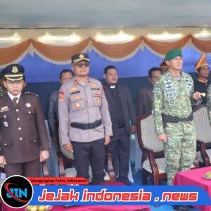 TNI – Polri Solid Rangkaian Hari Jadi Pemkab Pakpak Bharat Ke – 23 Dan Pesta Budaya Oang Oang Berjalan Dengan Aman Dan Kondusif.