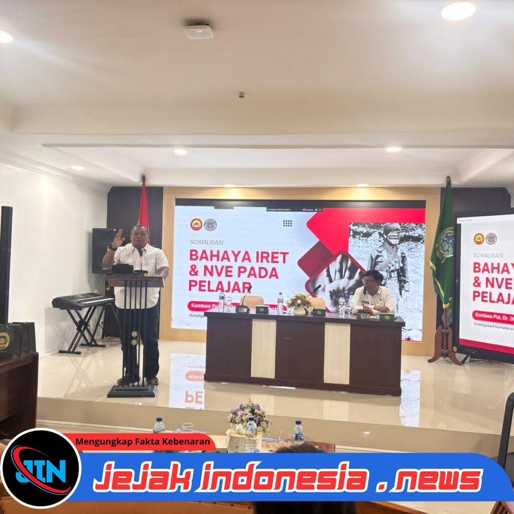Densus 88 Sosialisasikan Bahaya IRET Dan NVE Bagi Pelajar Di Sumatera Utara.