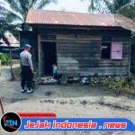 Polsek Barumun Serahkan Bantuan Sosial ke Ibu Nur Cahaya Penderita Asites, Wujud Kepedulian Polri terhadap Sesama