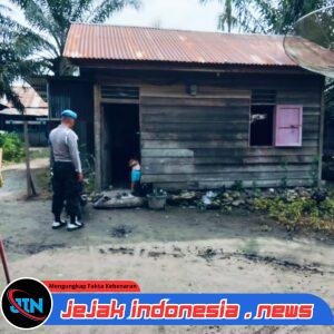 Polsek Barumun Serahkan Bantuan Sosial ke Ibu Nur Cahaya Penderita Asites, Wujud Kepedulian Polri terhadap Sesama