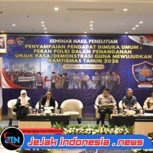 Tingkatkan Profesionalisme Personel, Puslitbang Polri Gelar Seminar Hasil Penelitian Unjuk Rasa
