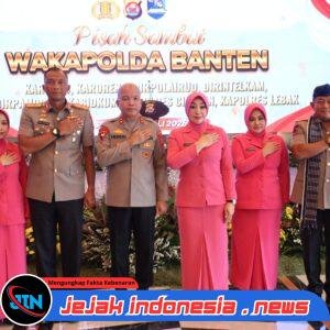 Perkuat Soliditas Organisasi, Kapolda Banten Pimpin Pisah Sambut Wakapolda dan PJU