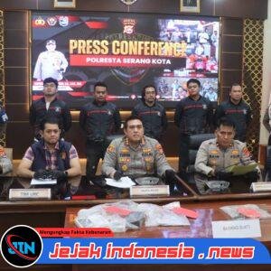 Ungkap kasus Pelaku Curanmor oleh Polsek Kramatwatu Polresta Serang Kota 