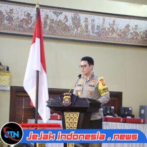 POLDA BALI GELAR PISAH SAMBUT DAN PENGANTAR TUGAS PEJABAT UTAMA.