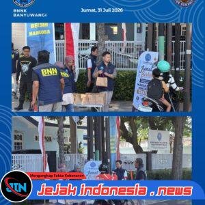 Jumat Berkah BNNK Banyuwangi, Wujud Kepedulian Sosial Sekaligus Perkuat Edukasi P4GN kepada Masyarakat