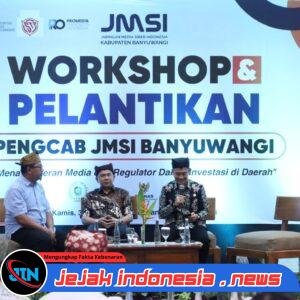 *Investasi Aman Berkat Sinergi Media: Polresta Banyuwangi Hadiri Pelantikan Pengcab JMSI dan Workshop Ekonomi*
