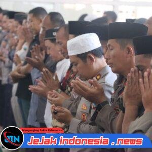 Prihatin Tingginya Korban Kecelakaan, Kapolres Pasuruan Gelar Salat Ghaib dan Doa Bersama