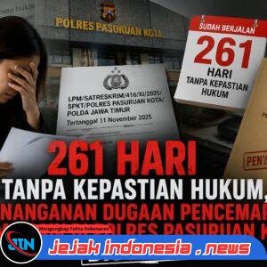 261 Hari Tanpa Kepastian Hukum, Penanganan Dugaan Pencemaran Nama Baik di Polres Pasuruan Kota Disorot
