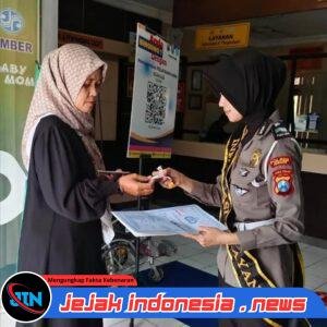 Satlantas Polres Jember Hadirkan “Polantas Menyapa”, Perkuat Layanan Transparan di Samsat Jember Barat