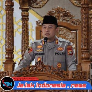 Merajut Harmoni Ulama dan Umara, Kapolres Metro Jakarta Barat Sampaikan Khotbah Jumat Penuh Makna*
