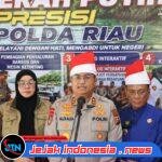 Ekspedisi Merah Putih Presisi Polda Riau Tanam.810 Mangrove Dan Salurkan Berbagai Bantuan Untuk Masyarakat Pesisir Sinaboi