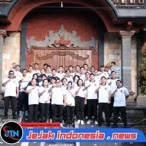 Perkuat Soliditas Antarpetugas, Lapas Tabanan Gelar Jalan Sehat Bersama