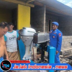 Satpolairud Polresta Banyuwangi Gelar Patroli dan Binluh di Pesisir Pantai Waru Jajar Bulusan, Ajak Masyarakat Waspada dan Bijak Bermedia Sosial