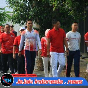 Eratkan Silaturahmi, Lapas Banyuwangi Gelar Fun Walk Keluarga Sambut HUT RI ke-81