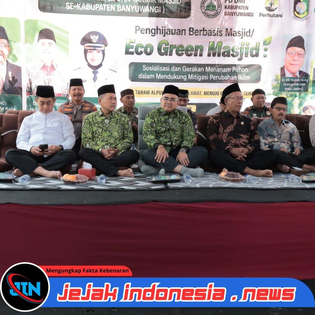 DMI BANYUWANGI GAUNGKAN MASJID HIJAU