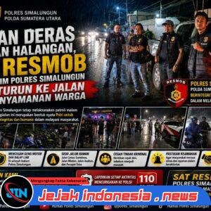 Konsisten Tanpa Kenal Lelah, Kanit Resmob Sat Reskrim Polres Simalungun Tegaskan Komitmen Patroli Malam Demi Rasa Aman Warga