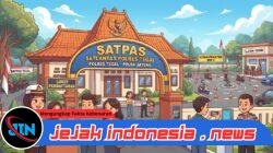 Pelayanan SIM di Tegal semakin Humanis,tampil dengan senyum menyambut hari kemerdekaan RI.